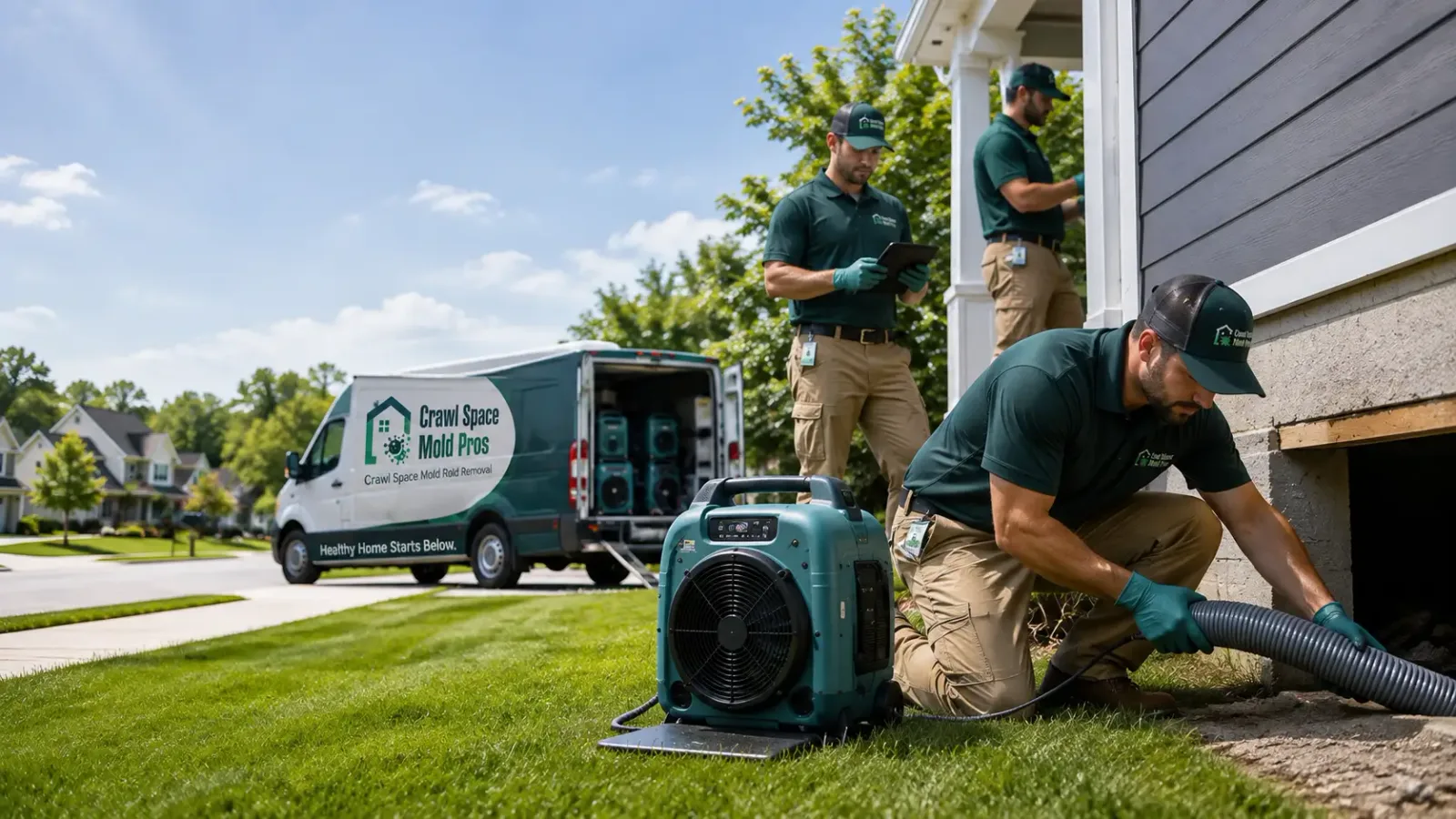 Crawl Space Mold Removal in Ozawkie, KS